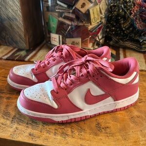 Pink Nike dunks
